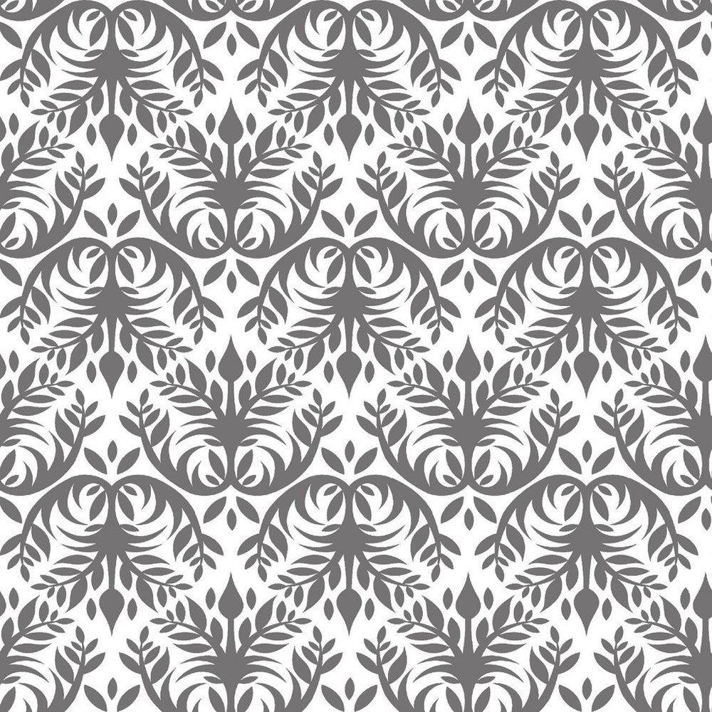 Double Dutch Damask Shadow by RM CoCo Fabric