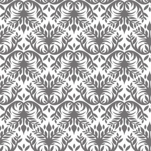 Double Dutch Damask Shadow by RM CoCo Fabric