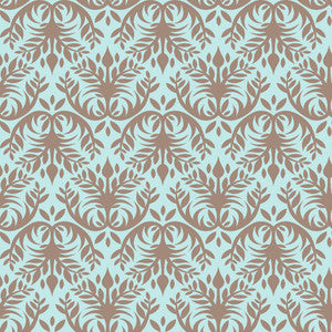 Double Dutch Damask Spa by RM CoCo Fabric