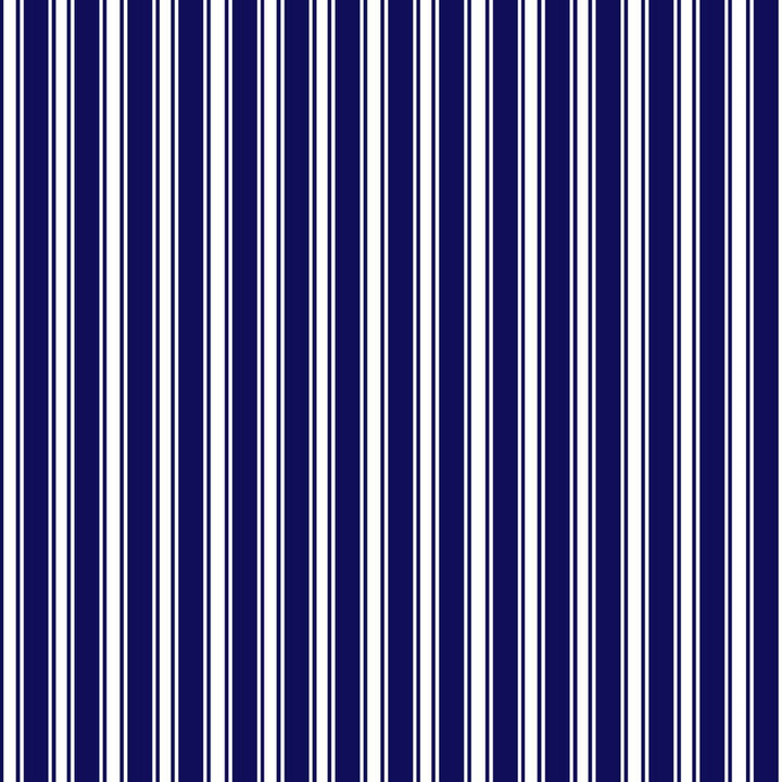 Double Dutch Stripe Reversal Indigo by RM CoCo Fabric