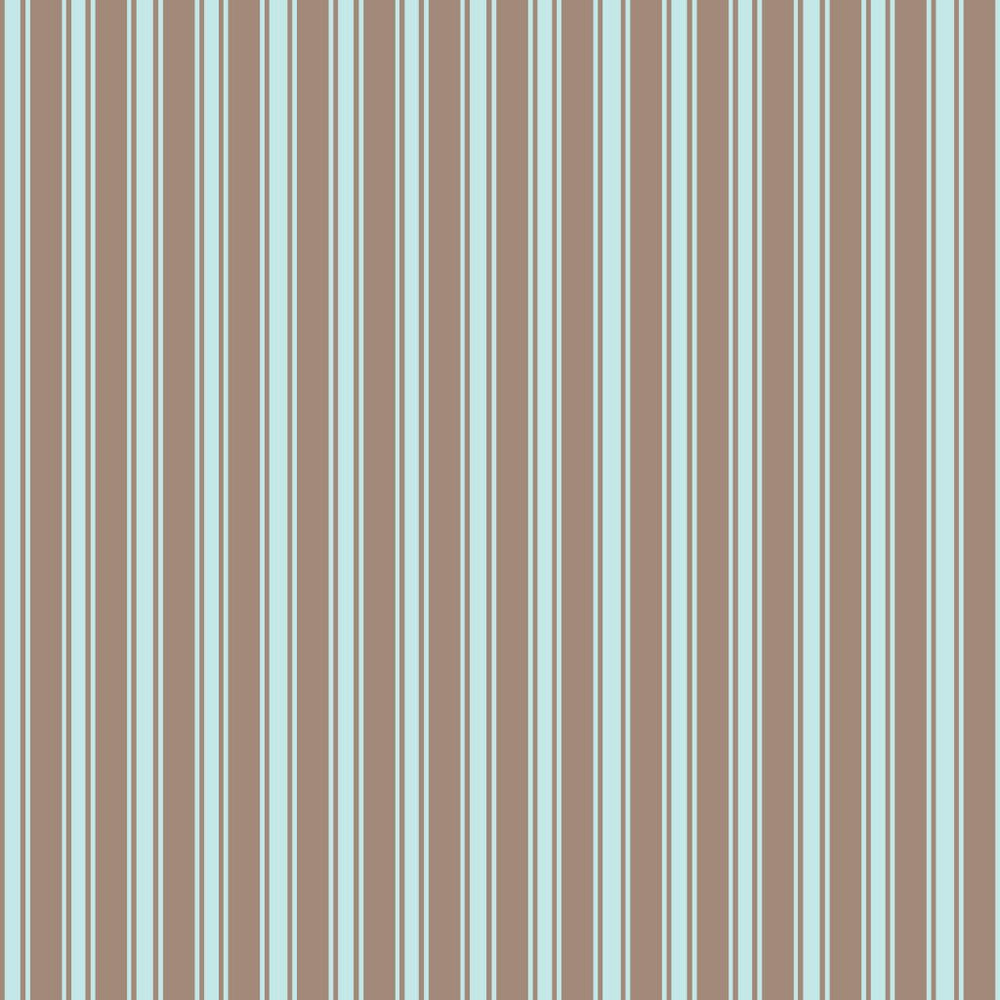 Double Dutch Stripe Reversal Robin's Egg by RM CoCo Fabric