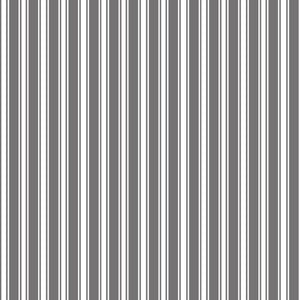 Double Dutch Stripe Reversal Pewter by RM CoCo Fabric