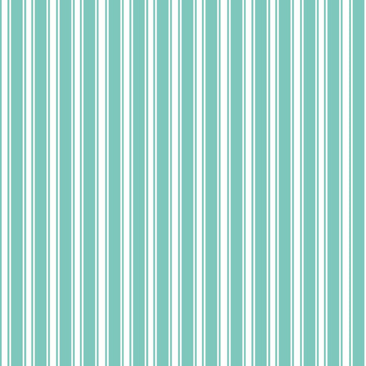 Double Dutch Stripe Reversal Sea Glass by RM CoCo Fabric