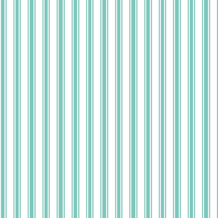 Double Dutch Stripe Frosted Jade by RM CoCo Fabric