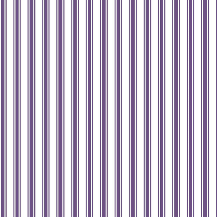 Double Dutch Stripe Lilac by RM CoCo Fabric