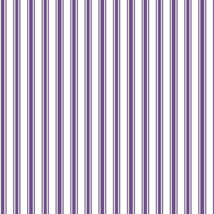 Double Dutch Stripe Lilac by RM CoCo Fabric