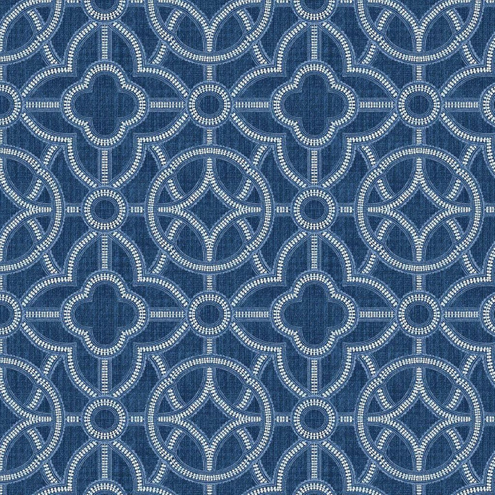 Roundabout Indigo by RM CoCo Fabric