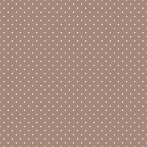 Spot On Reversal Chocolate Strawberry by RM CoCo Fabric