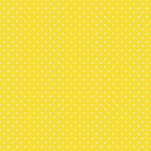 Spot On Reversal Goldenrod by RM CoCo Fabric