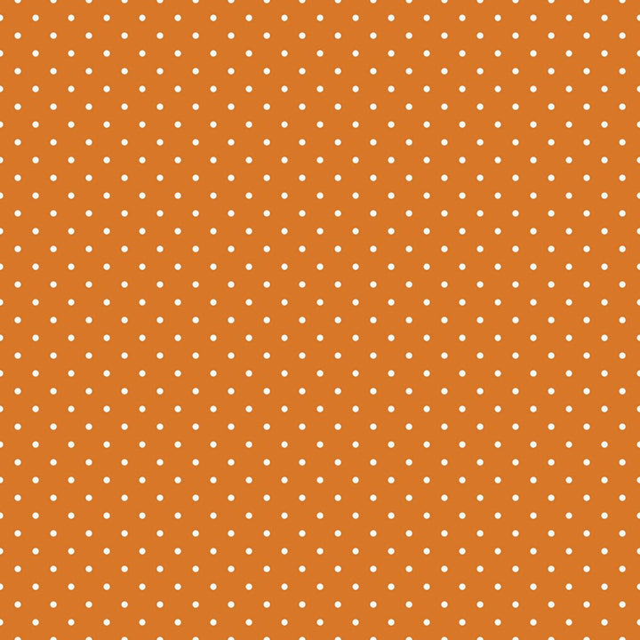 Spot On Reversal Orange Slice by RM CoCo Fabric