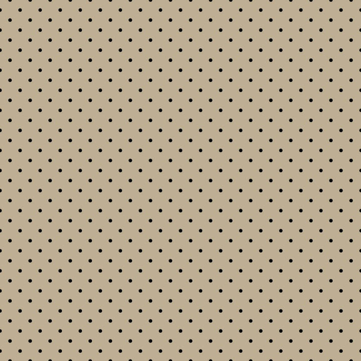 Spot On Hazelnut by RM CoCo Fabric