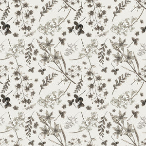 Wildflower Mono Vanilla Bean by RM CoCo Fabric