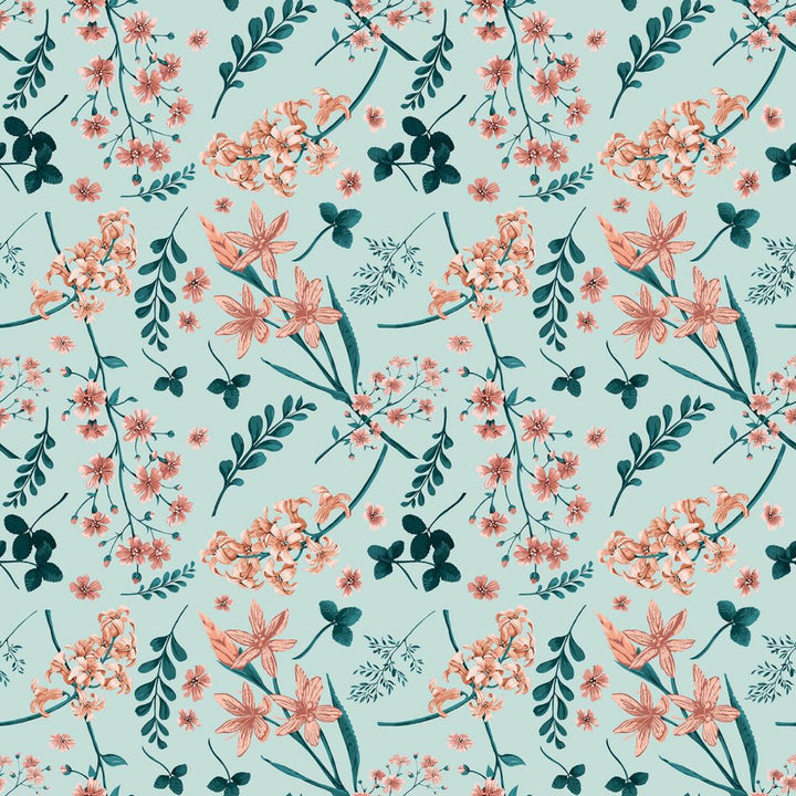 Wildflower Multi Coral Fields by RM CoCo Fabric ColorWorks Spring 2022 RM Studio See Sample 0 Horizontal: 13.5 and Vertical: 13.5 0 - Fabric Carolina -