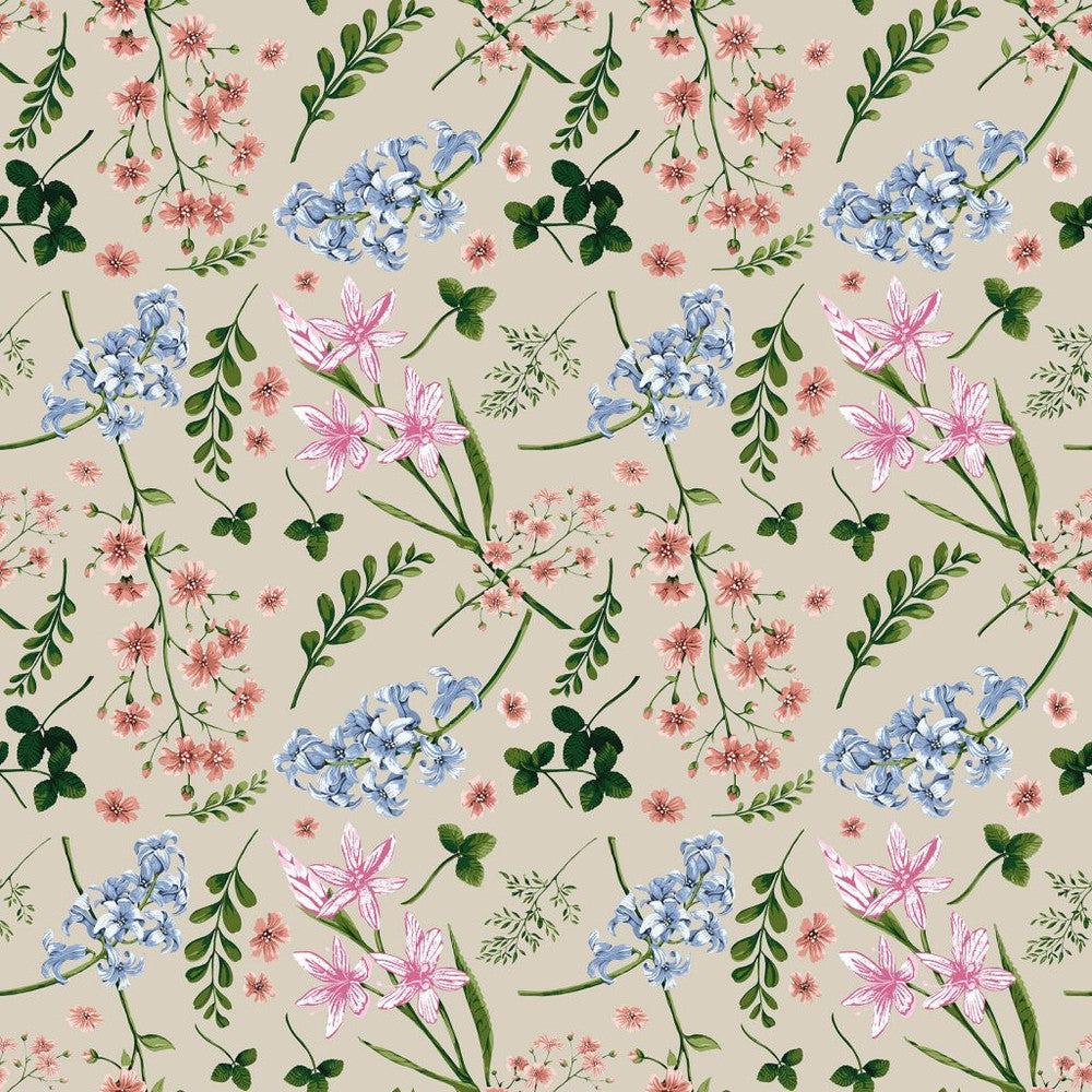 Wildflower Multi Linen by RM CoCo Fabric ColorWorks Spring 2022 RM Studio See Sample 0 Horizontal: 13.5 and Vertical: 13.5 0 - Fabric Carolina -