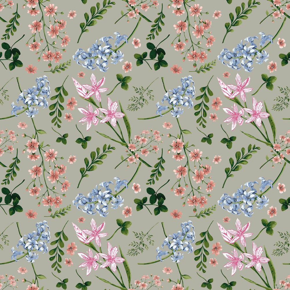 Wildflower Multi Greige by RM CoCo Fabric ColorWorks Spring 2022 RM Studio See Sample 0 Horizontal: 13.5 and Vertical: 13.5 0 - Fabric Carolina -