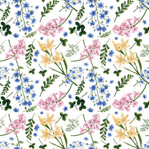 Wildflower Multi Multi by RM CoCo Fabric