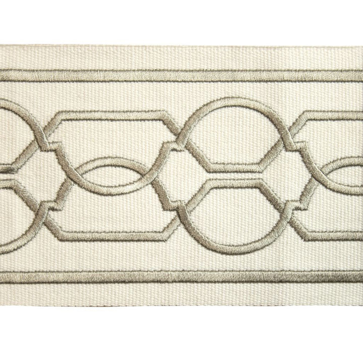 BD118 Border 4" Mist by RM CoCo Trim Creative Threads II 100% Cotton Base 100% Rayon Embroidery See Sample 0 Horizontal: 4 and Vertical: 3.75 4 - Fabric Carolina -