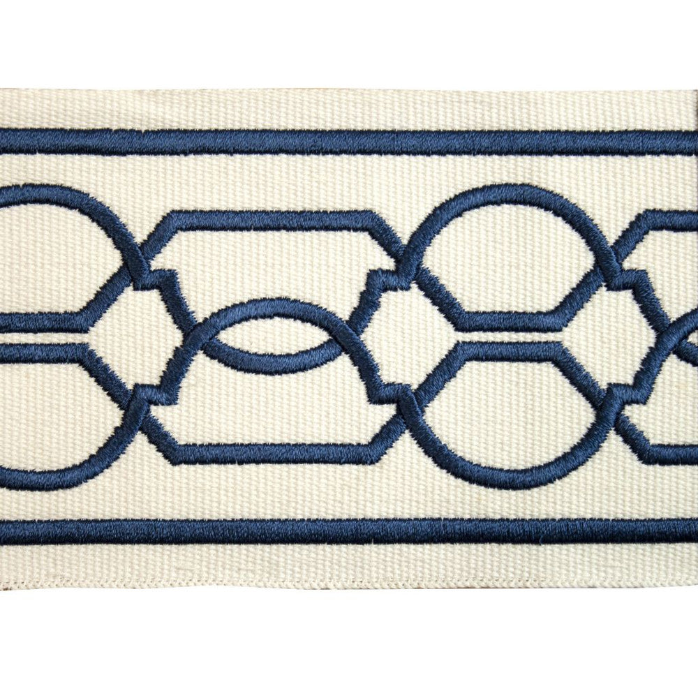 BD118 Border 4" Nautical by RM CoCo Trim Creative Threads II 100% Cotton Base 100% Rayon Embroidery See Sample 0 Horizontal: 4 and Vertical: 3.75 4 - Fabric Carolina -