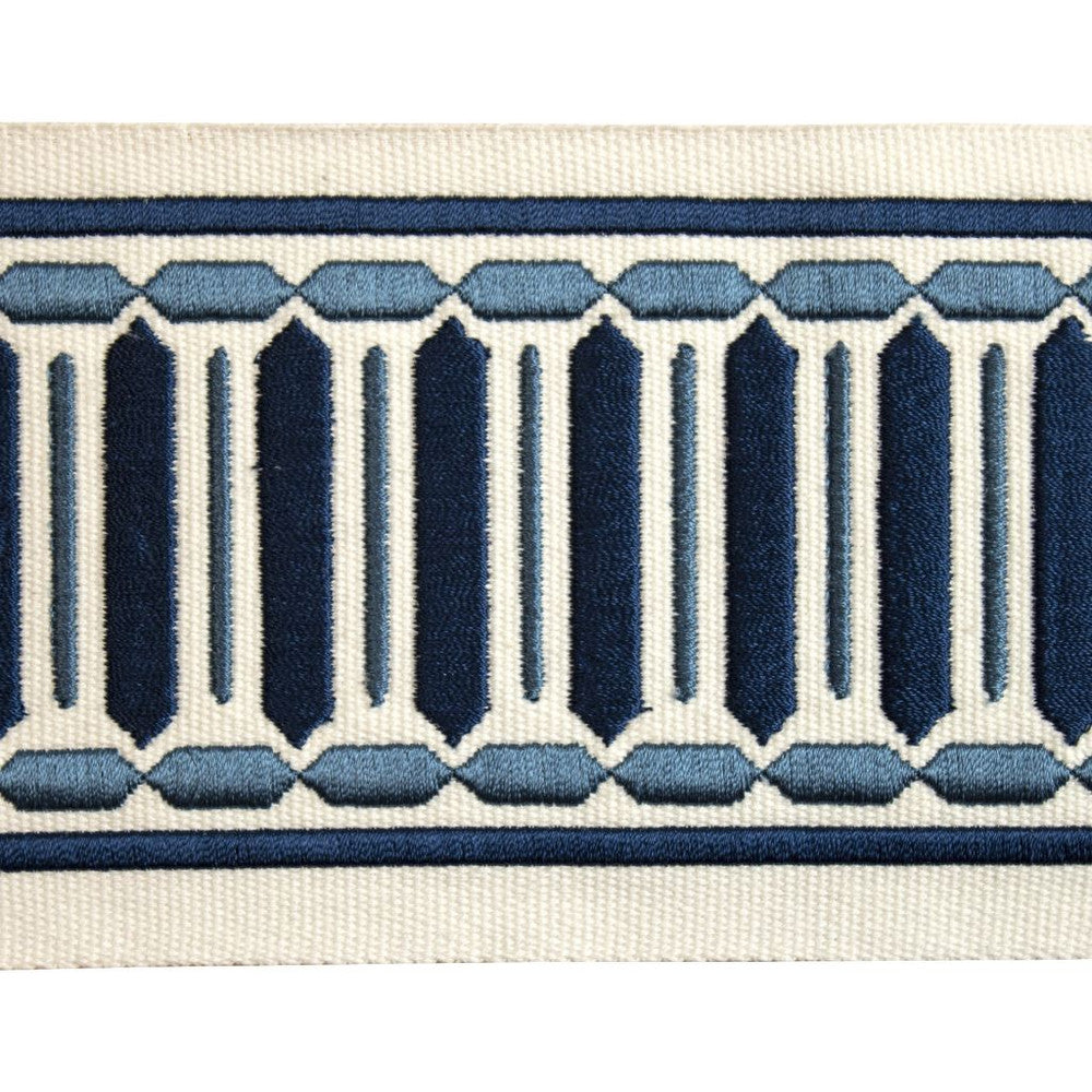 BD122 Border 4" Nautical by RM CoCo Trim Creative Threads III 100% Cotton Base 100% Rayon Embroidery See Sample 0 Horizontal: 4 and Vertical: 0.75 4 - Fabric Carolina -