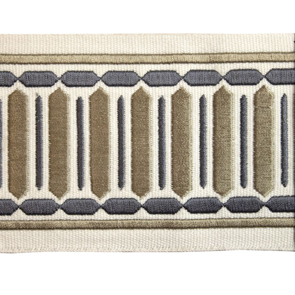 BD122 Border 4" Thunder by RM CoCo Trim Creative Threads III 100% Cotton Base 100% Rayon Embroidery See Sample 0 Horizontal: 4 and Vertical: 0.75 4 - Fabric Carolina -