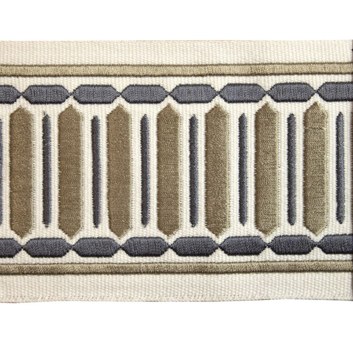 BD122 Border 4" Thunder by RM CoCo Trim Creative Threads III 100% Cotton Base 100% Rayon Embroidery See Sample 0 Horizontal: 4 and Vertical: 0.75 4 - Fabric Carolina -