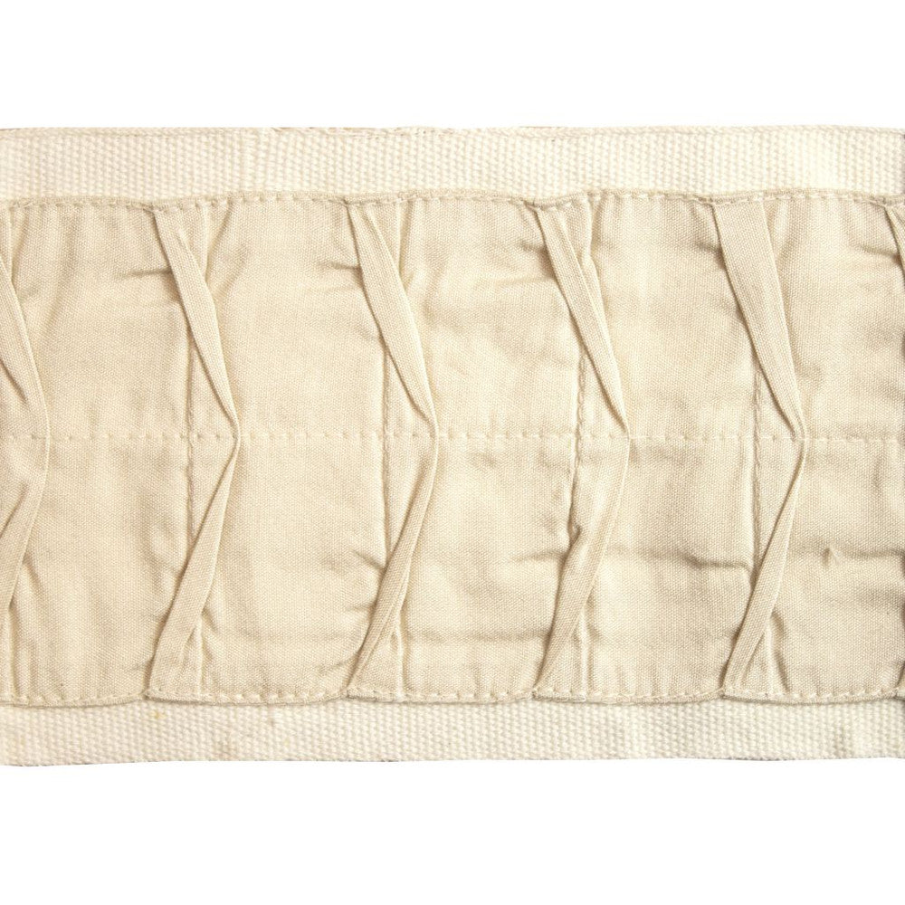BD125 Border 4" Muslin by RM CoCo Trim Creative Threads III 100% Cotton Base 100% Rayon Embroidery See Sample 0 Horizontal: 4 and Vertical: 1.25 4 - Fabric Carolina -