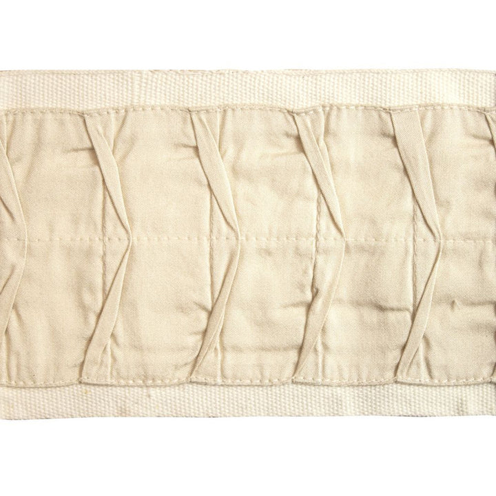 BD125 Border 4" Muslin by RM CoCo Trim Creative Threads III 100% Cotton Base 100% Rayon Embroidery See Sample 0 Horizontal: 4 and Vertical: 1.25 4 - Fabric Carolina -