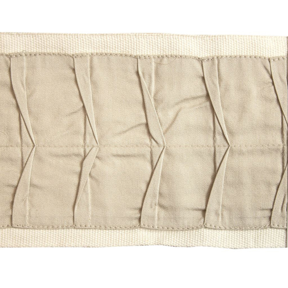 BD125 Border 4" Oatmeal by RM CoCo Trim Creative Threads III 100% Cotton Base 100% Rayon Embroidery See Sample 0 Horizontal: 4 and Vertical: 1.25 4 - Fabric Carolina -