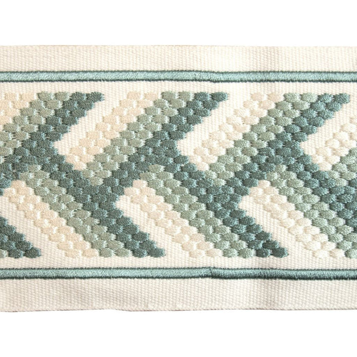 BD126 Border 4" Lagoon by RM CoCo Trim Creative Threads III 100% Cotton Base 100% Rayon Embroidery See Sample 0 Horizontal: 4 and Vertical: 1.75 4 - Fabric Carolina -