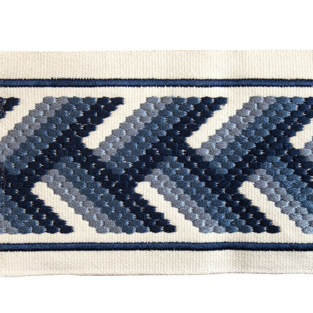 BD126 Border 4" Admiral by RM CoCo Trim Creative Threads III 100% Cotton Base 100% Rayon Embroidery See Sample 0 Horizontal: 4 and Vertical: 1.75 4 - Fabric Carolina -