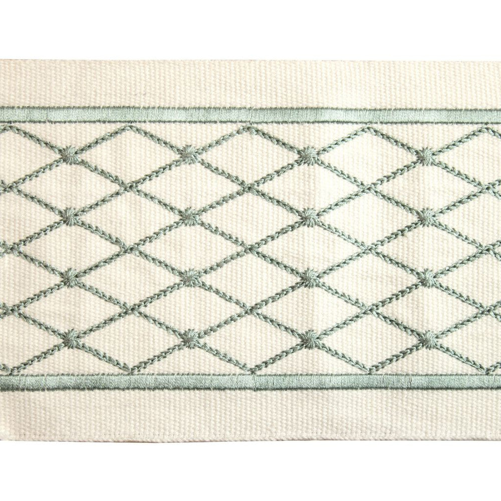 BD129 Border 4" Spa by RM CoCo Trim Creative Threads IV 100% Cotton Base 100% Rayon Embroidery See Sample 0 Horizontal: 4 and Vertical: 1.25 4 - Fabric Carolina -