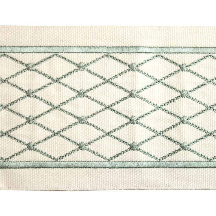 BD129 Border 4" Spa by RM CoCo Trim Creative Threads IV 100% Cotton Base 100% Rayon Embroidery See Sample 0 Horizontal: 4 and Vertical: 1.25 4 - Fabric Carolina -
