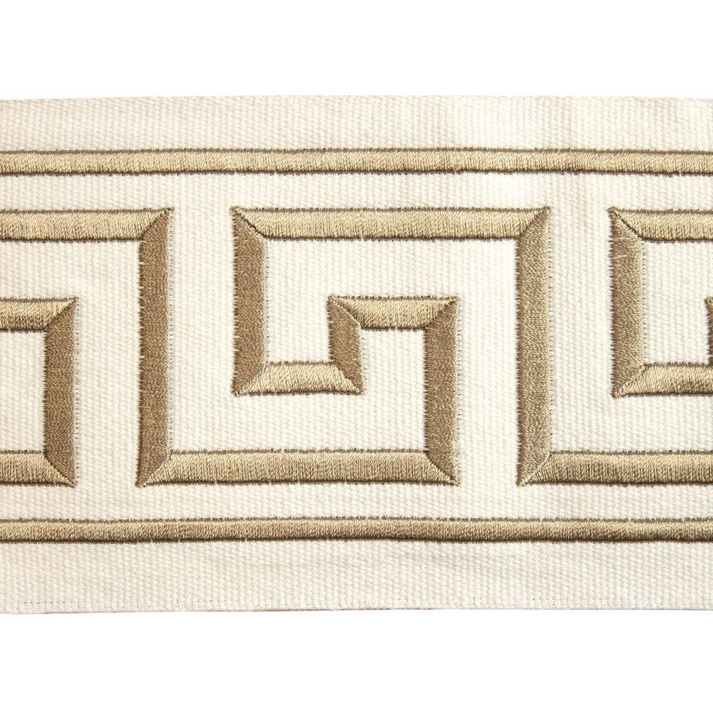 BD130 Border 4" Granola by RM CoCo Trim Creative Threads IV 100% Cotton Base 100% Rayon Embroidery See Sample 0 Horizontal: 4 and Vertical: 3 4 - Fabric Carolina -