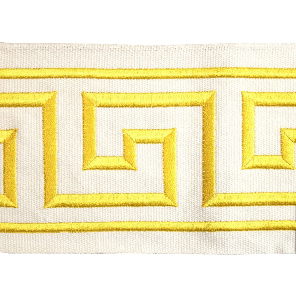 BD130 Border 4" Forsythia by RM CoCo Trim Creative Threads IV 100% Cotton Base 100% Rayon Embroidery See Sample 0 Horizontal: 4 and Vertical: 3 4 - Fabric Carolina -
