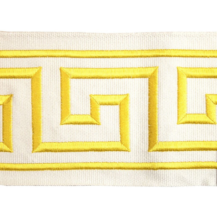 BD130 Border 4" Forsythia by RM CoCo Trim Creative Threads IV 100% Cotton Base 100% Rayon Embroidery See Sample 0 Horizontal: 4 and Vertical: 3 4 - Fabric Carolina -