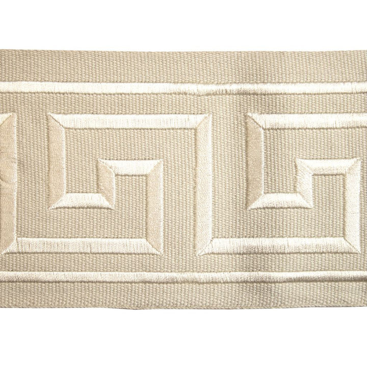 BD130 Border 4" Sandstone by RM CoCo Trim Creative Threads IV 100% Cotton Base 100% Rayon Embroidery See Sample 0 Horizontal: 4 and Vertical: 3 4 - Fabric Carolina -