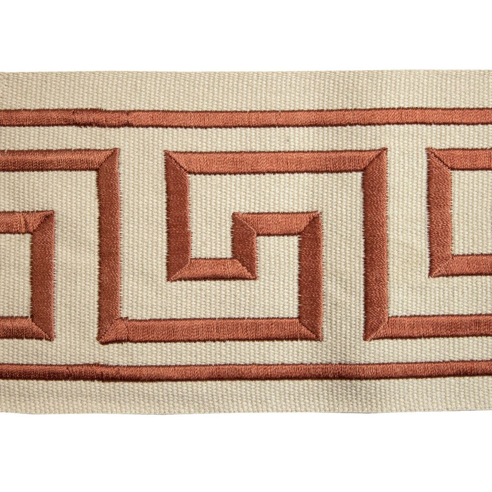 BD130 Border 4" Spice by RM CoCo Trim Creative Threads IV 100% Cotton Base 100% Rayon Embroidery See Sample 0 Horizontal: 4 and Vertical: 3 4 - Fabric Carolina -