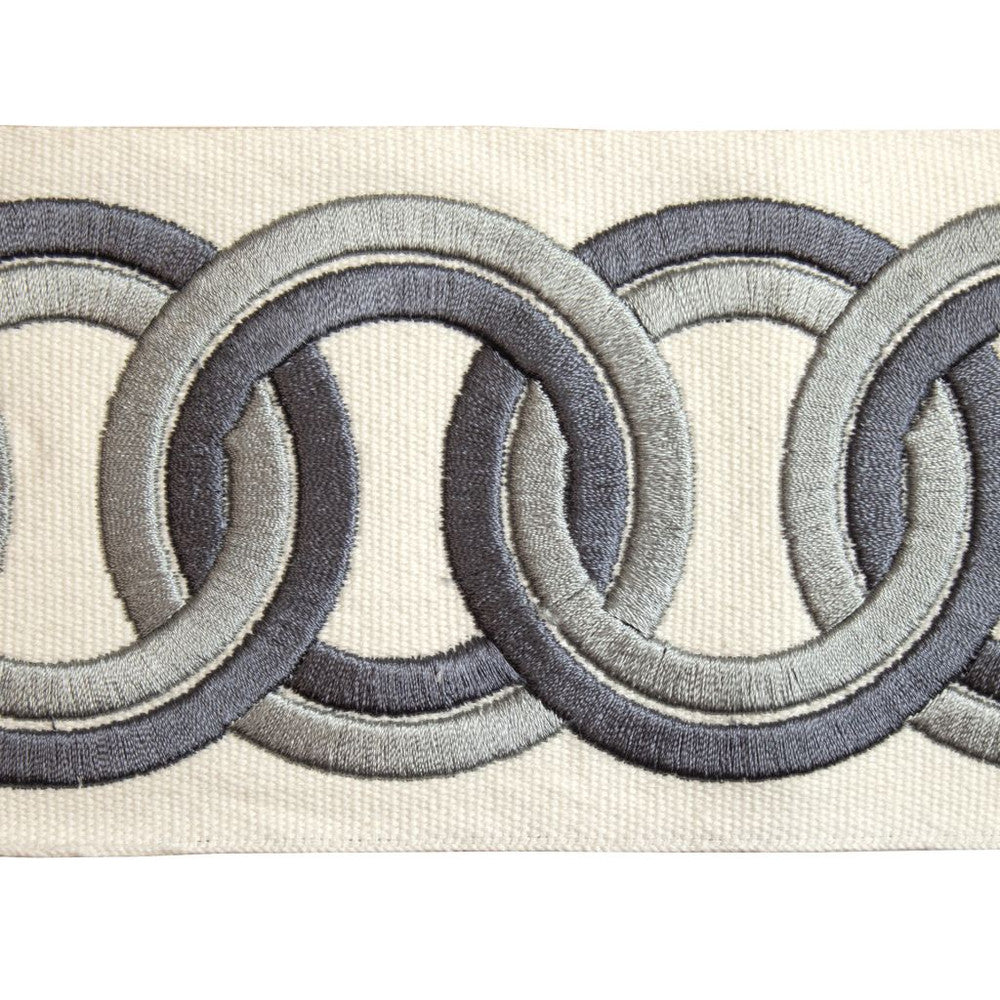 BD131 Border 4" Thunder by RM CoCo Trim Creative Threads IV 100% Cotton Base 100% Rayon Embroidery See Sample 0 Horizontal: 4 and Vertical: 3.75 4 - Fabric Carolina -