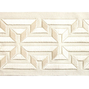 BD132 Border 4" White Cap by RM CoCo Trim