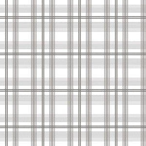 Cozy Plaid Greige by RM CoCo Fabric