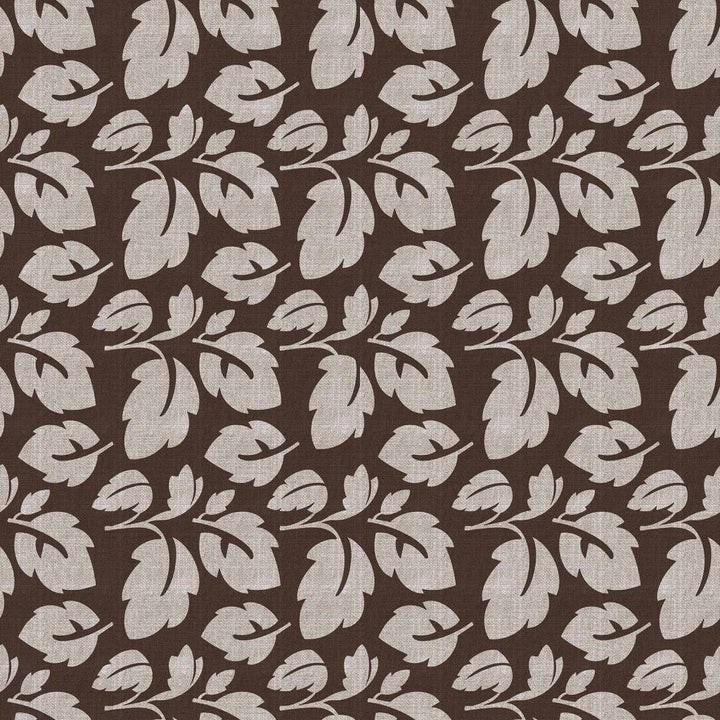 French Leaf Chocolat by RM CoCo Fabric