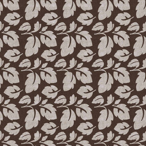 French Leaf Chocolat by RM CoCo Fabric