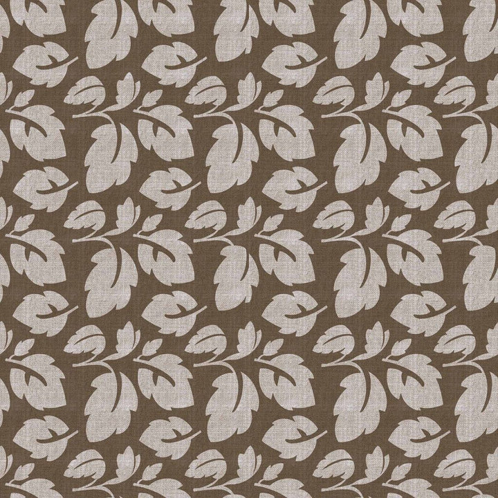 French Leaf Greige by RM CoCo Fabric