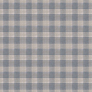 French Plaid Midnight by RM CoCo Fabric