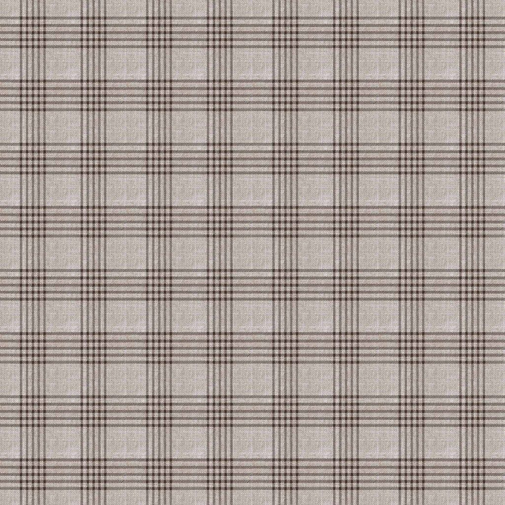 French Plaid Chocolat by RM CoCo Fabric