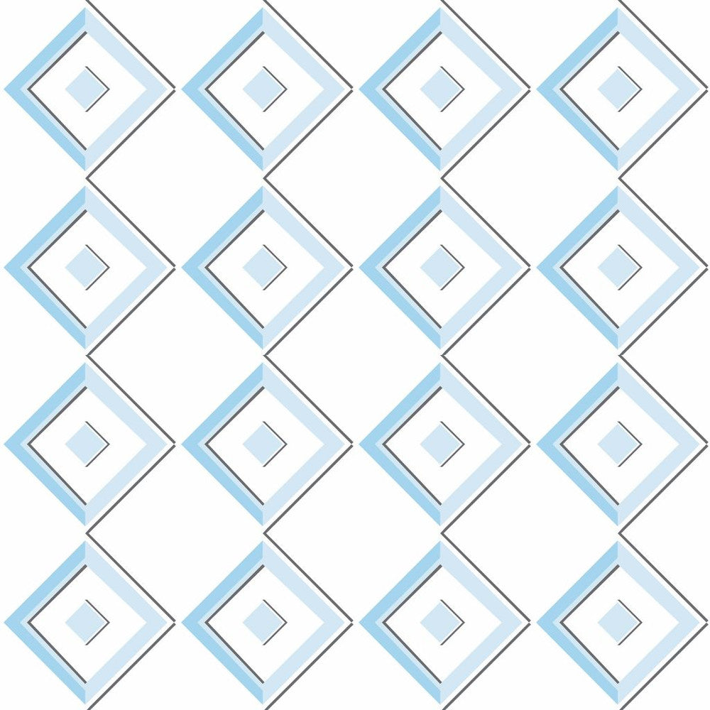 Harlequin Diamond Blue Bell by RM CoCo Fabric ColorWorks Spring 2022 RM Studio See Sample 0 Horizontal: 6.75 and Vertical: 6.75 0 - Fabric Carolina -