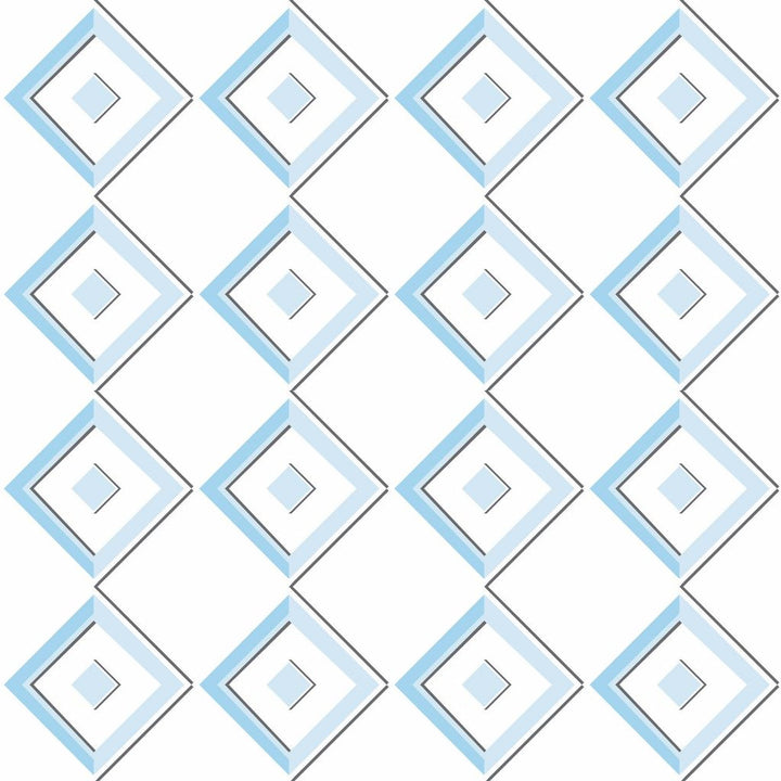 Harlequin Diamond Blue Bell by RM CoCo Fabric ColorWorks Spring 2022 RM Studio See Sample 0 Horizontal: 6.75 and Vertical: 6.75 0 - Fabric Carolina -