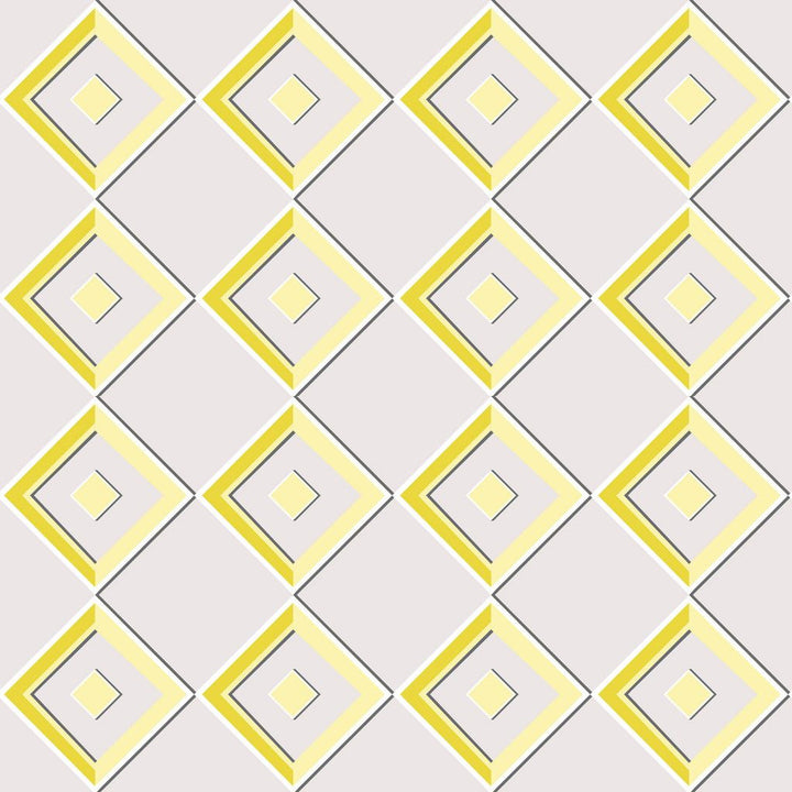 Harlequin Diamond Jonquil by RM CoCo Fabric