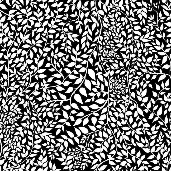Leafy Reversal Domino by RM CoCo Fabric