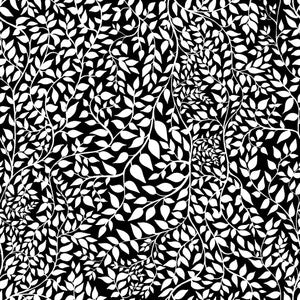 Leafy Reversal Domino by RM CoCo Fabric